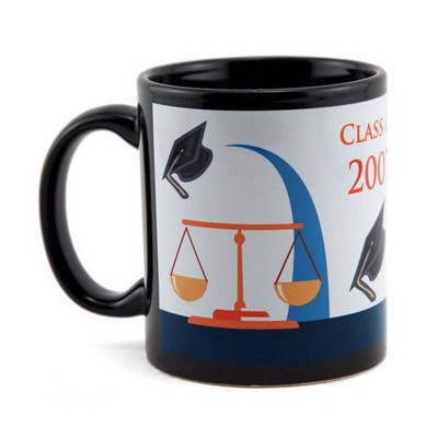 Black Law School Graduation Mug