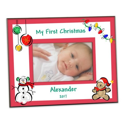 Babys First Christmas Picture Frame