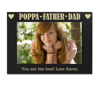Best Dad Personalized Picture Frame