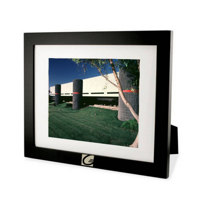 Engraved Black Wood 8x10 Picture Frame