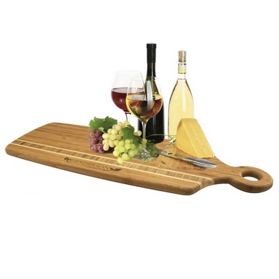 Engraved Bamboo Cutting Board with Family Name