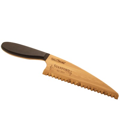 Family Name Personalized Bamboo Lettuce Knife