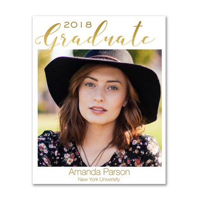 Personalized Graduate 8x10 Photo Print