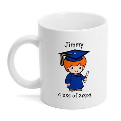 Graduate Custom Character Coffee Mug