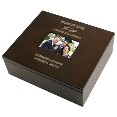 Graduation Personalized Keepsake Box with Frame