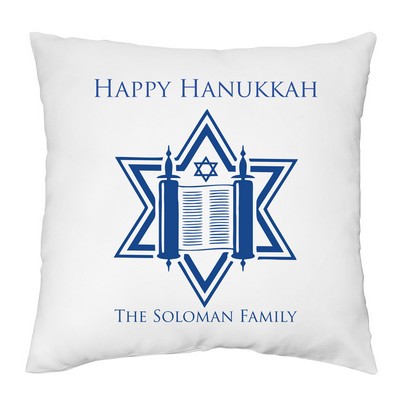 Happy Hanukkah Personalized Pillow Case