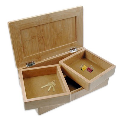 Bamboo Desktop Treasure Box