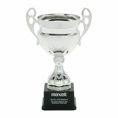 Lombardi Personalized Silver Metal Cup