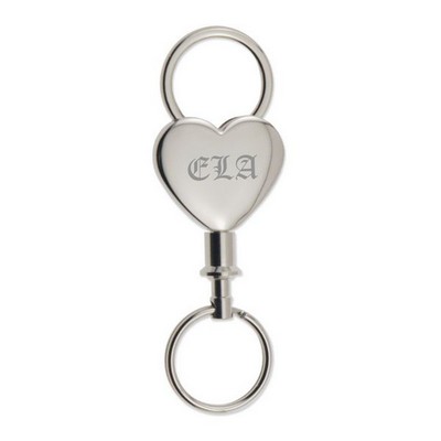 Loving Heart Detachable Key Chain - ON CLEARANCE WHILE SUPPLIES LASTS