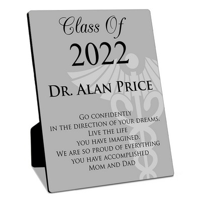 Medical School Graduate Personalized 8x10 Plaque with Easel
