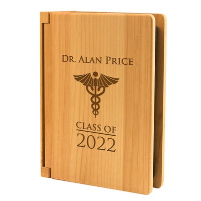 Medical School Graduation Personalized 4x6 Wood Photo Album