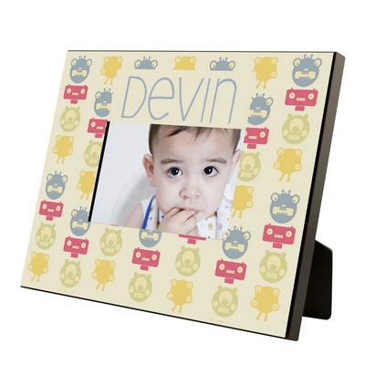 Monster Pattern Personalized Boys 4x6 Picture Frame