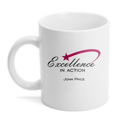 Personalized  Excellence Ceramic Mug