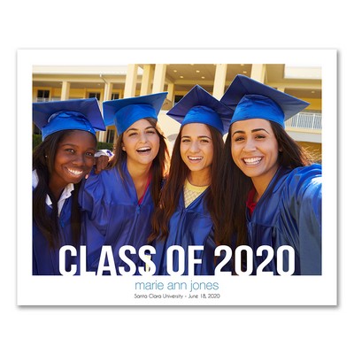 Personalized 8x10 Graduation Photo Print