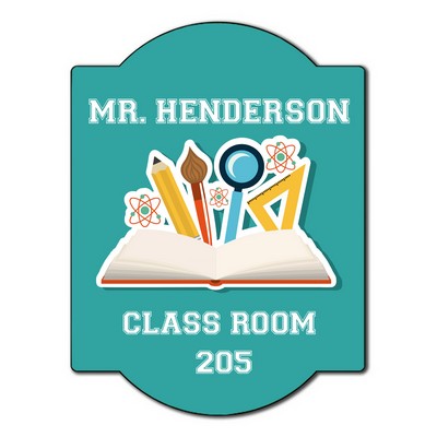 Personalized Classroom Wall Sign for Teachers