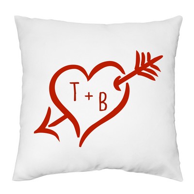 Personalized Cupids Arrow Pillow Case
