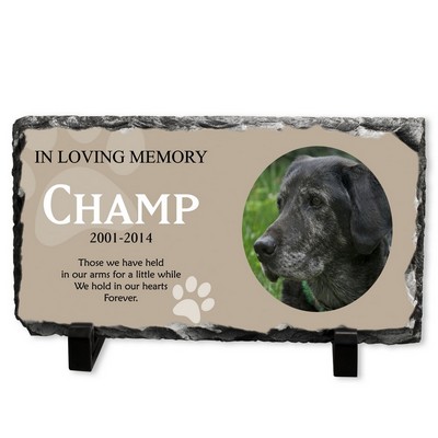 Personalized Dog Memorial Stone Plaque