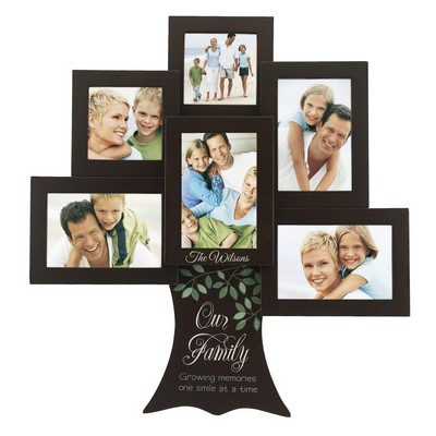 Personalized Family Tree 6 Picture Frame Collage