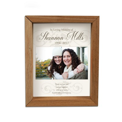 Personalized Framed Memorial Photo Shadow Box