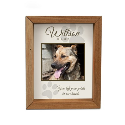 Personalized Photo Framed Pet Memorial Shadow Box