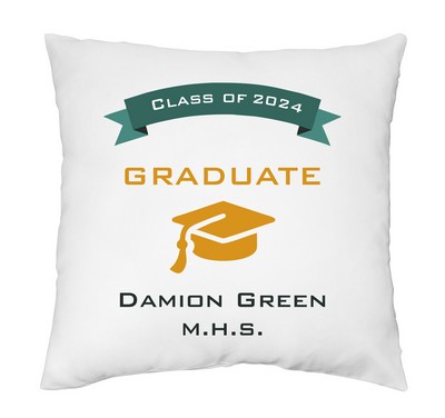 Personalized Graduate Pillow Case