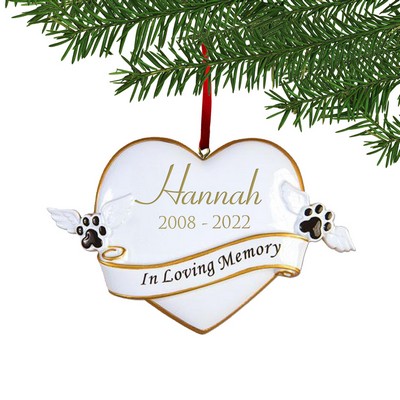 Personalized In Loving Memory Ornament for Pets