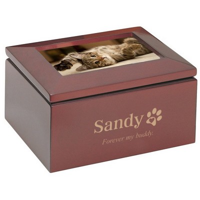 Personalized Pet Treasure Box with Frame