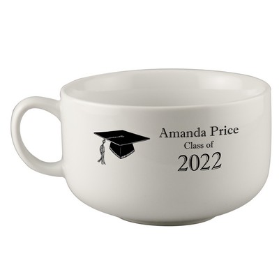 Personalized Soup Mug for Graduates