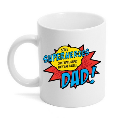 Personalized Super Dad Coffee Mug
