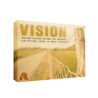 Vision 11x14 Personalized Inspirational Wall Canvas