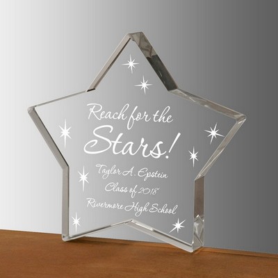 Reach for the Stars Crystal Star Keepsake