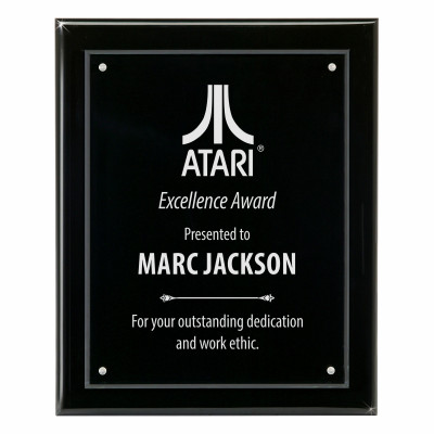 Rise Above Blackwood and Acrylic Wall Award Plaque