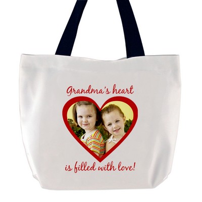 Heart Filled with Love Photo Tote Bag