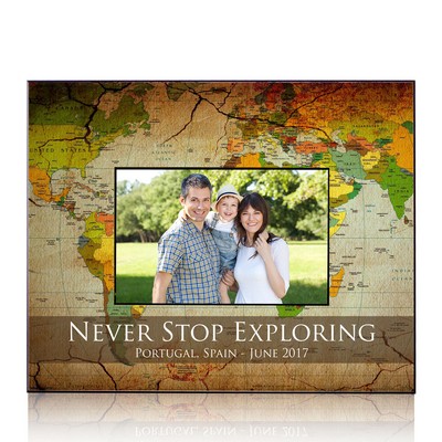 Personalized 8 x 10 Travelers Picture Frame