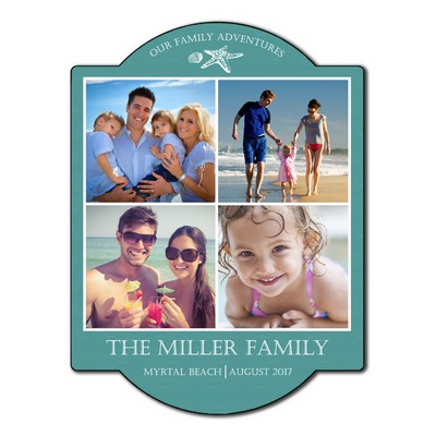 Our Family Adventures Photo Wall Sign