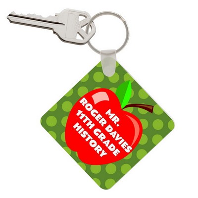 Personalized Apple Keychain For Teacher