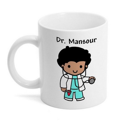 Custom Character Doctor Mug