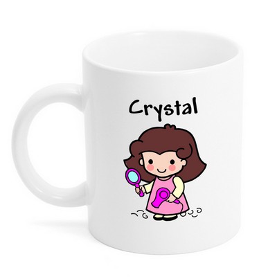 Custom Character Hairdresser Barber Mug
