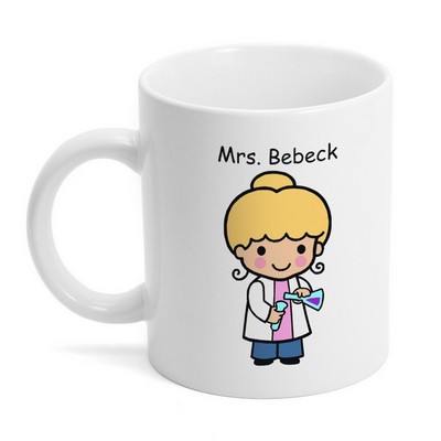 Science Lover Custom Character Coffee Mug