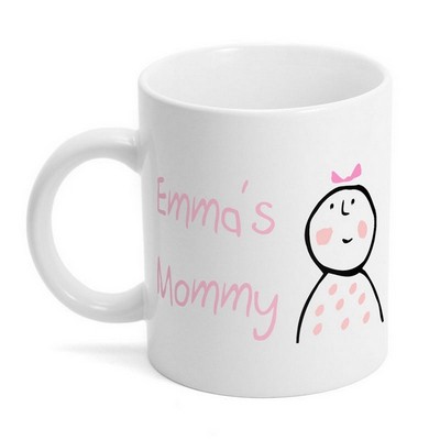 Little Girl Mommy Coffee Mug