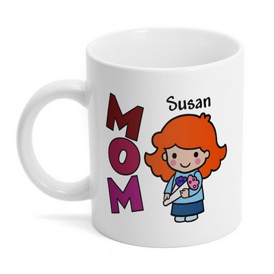 Custom Character Mom Mug