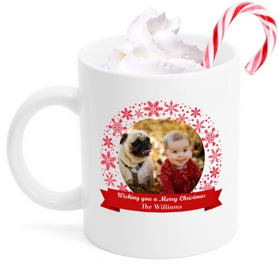 Personalized Holiday Photo Mug