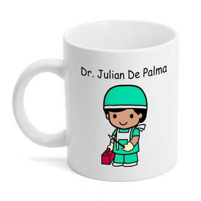 Custom Character Surgeon Coffee Mug