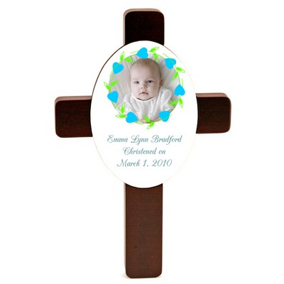 Surrounded by Love Baby Keepsake Cross