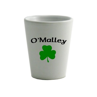 Shamrock Shot glass