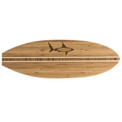 Surfs Up Personalized  Bamboo Cutting Board