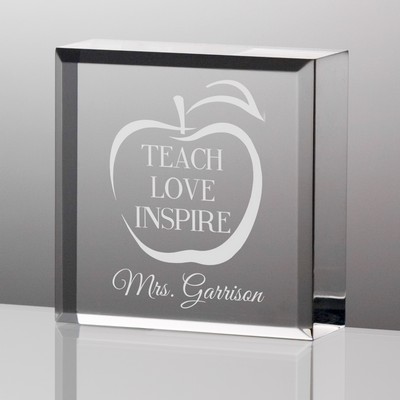 Teach Love Inspire Tiny Keepsake for Teachers