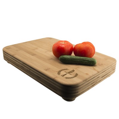 Ultimate Monogrammed Bamboo Cutting Board