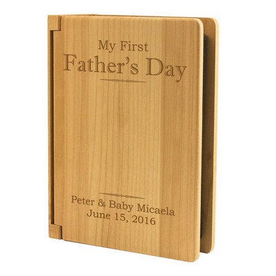 My First Fathers Day Personalized Photo Album